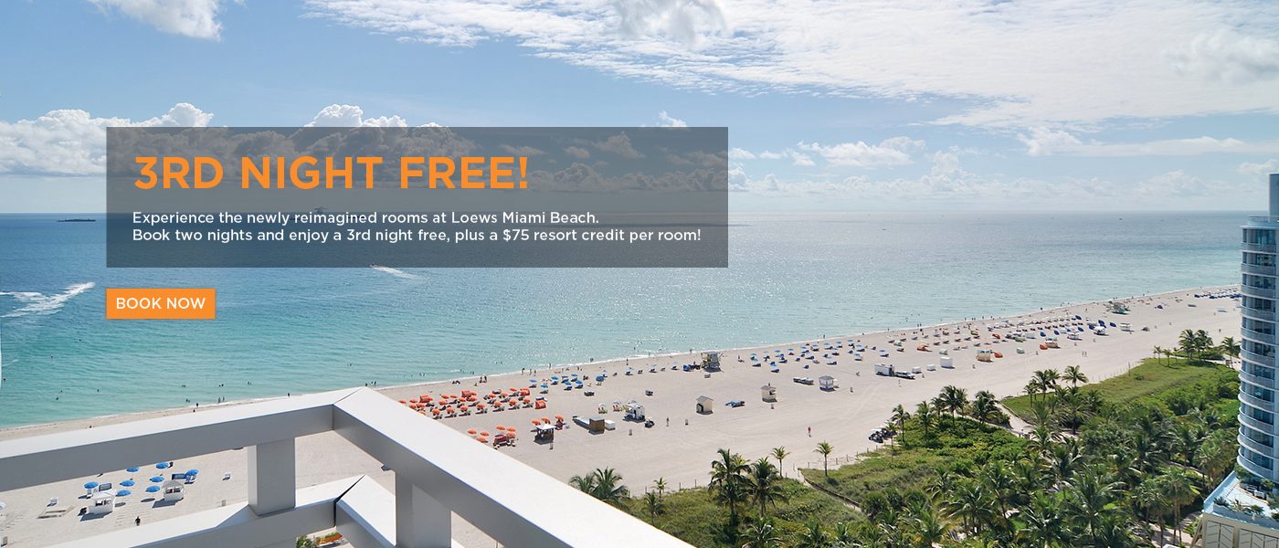 Luxury South Beach Hotel Loews Miami Beach Hotel